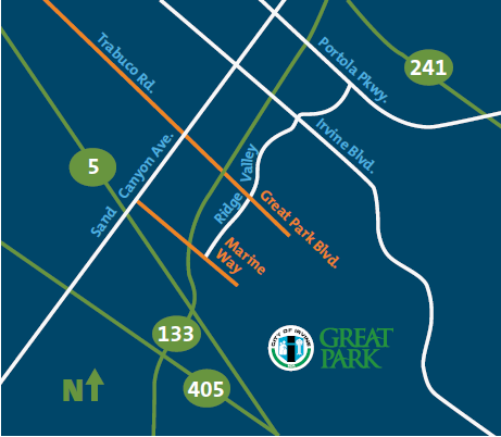 Great Park Map Great park Map