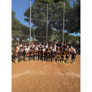 Winners standing together